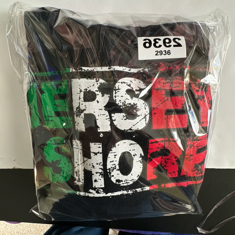 Navy Blue Jersey Shore Hoodie - Picture 13 of 13